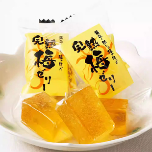 【现货速发】日本味乐园季节限定酸甜完熟梅子杏子干果果冻软糖