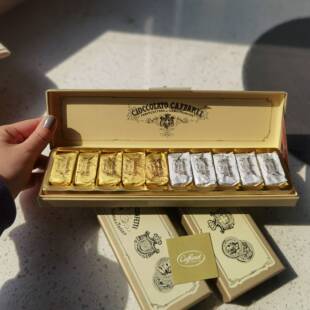 【精致礼物】日本进口意大利品牌CAFFAREL手工牛奶巧克力礼盒