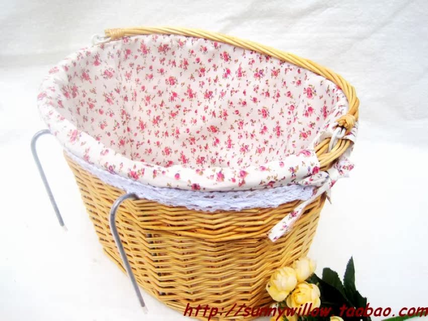 Panier pour vélo SUNNY WILLOW en vigne - Ref 2268379 Image 3