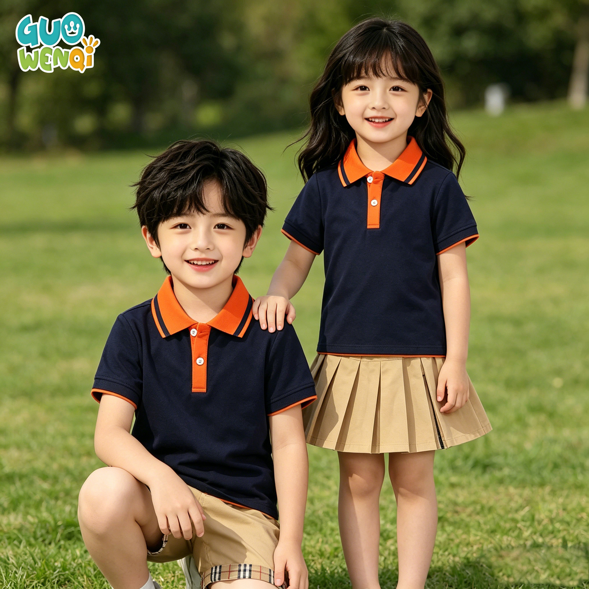 六一演出服表演服小学生初中校服幼儿园园服运动会夏季毕业照服装