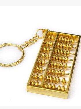 合金工艺品防漏财风水如意算盘