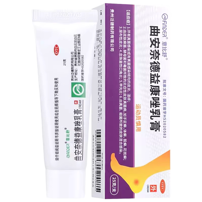 【意比舒】曲安奈德益康唑乳膏0.1%1%*25g*1支/盒
