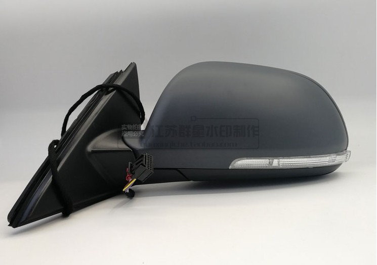 斯柯达昊锐倒车镜总成09—13款昊锐后视镜总成反光镜昊锐车镜片
