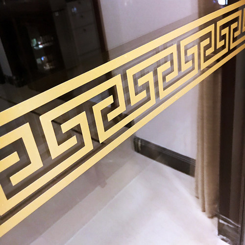 金色拉丝高级感自粘防水耐晒