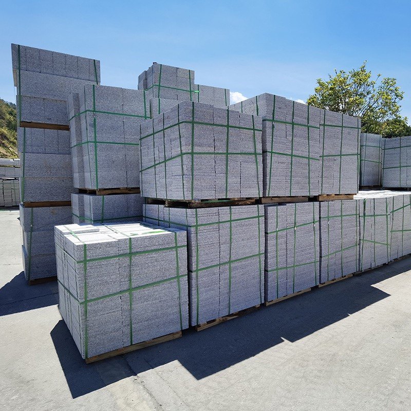 花岗岩遂昌红五莲红芝麻白芝麻灰黑火烧板荔枝面抛光路沿侧石地砖