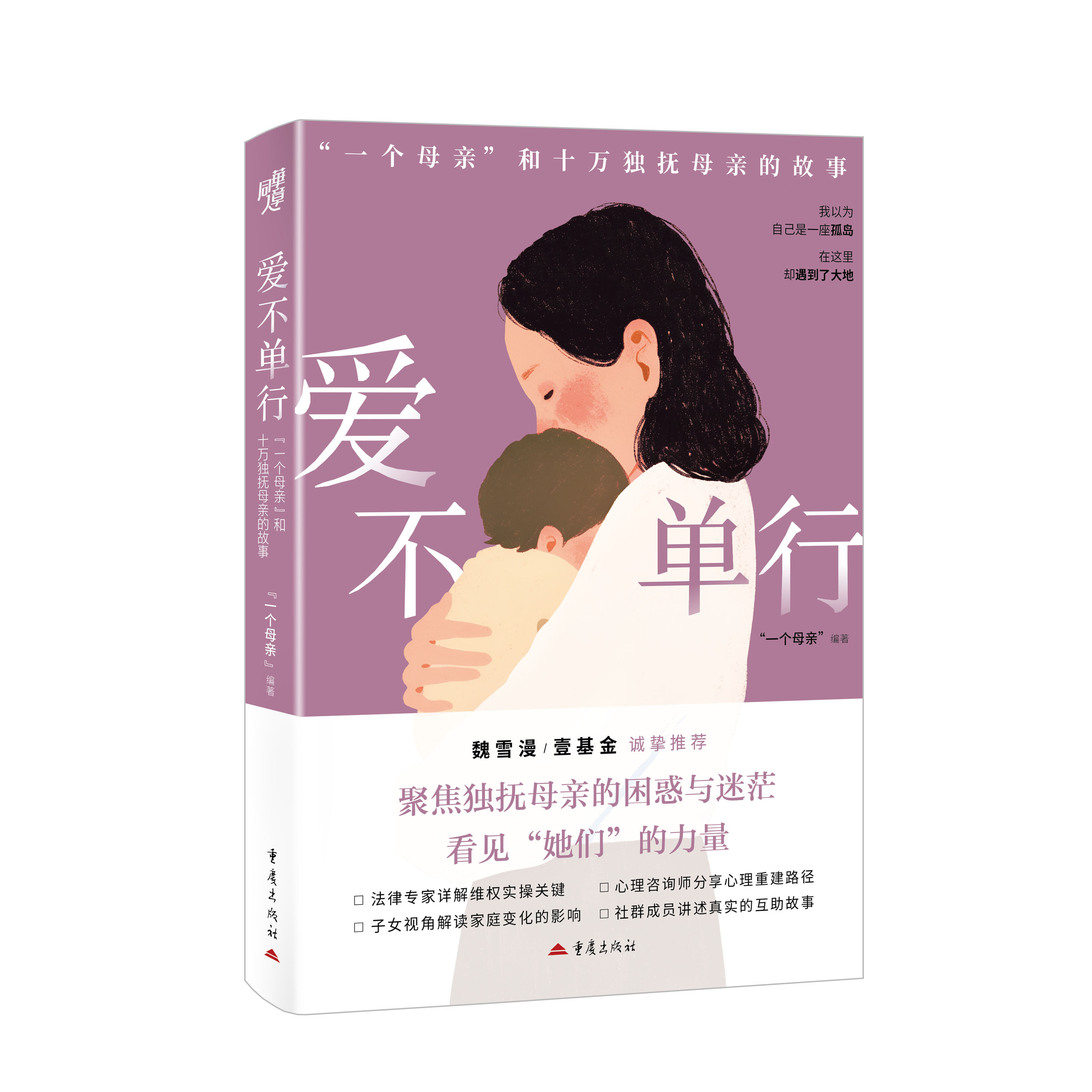 爱不单行一个母亲编著女性心理学家庭社会学婚姻家庭法亲子沟通心理健康服务社会支持系统单亲家庭研究女性权益保障情绪疏导独抚