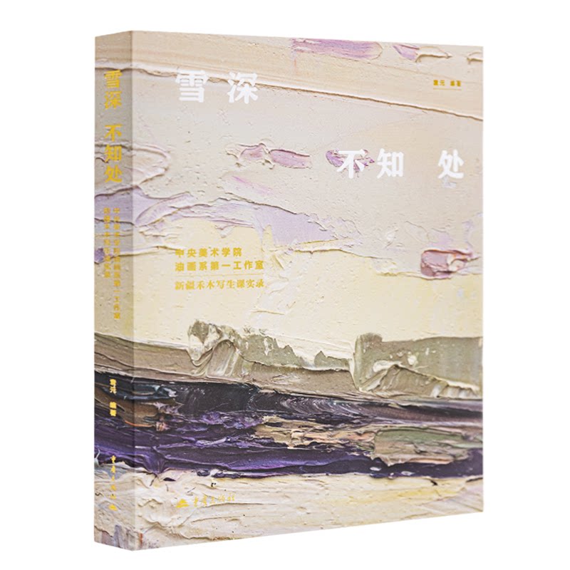 雪深不知处&mdash;&mdash;中央美术学院油画系第一工作室新疆禾木写生课实录袁元编著雪景油画风景作品集艺术美术专业学生教师爱好者