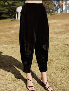 88A9001 子灯笼裤 1韩国绒裤