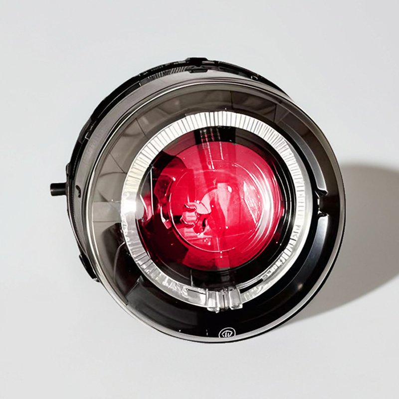 淘首推NS125la透镜超亮大灯总成