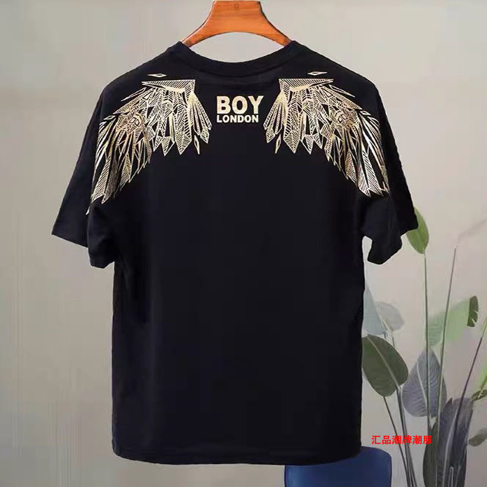 boy潮牌新款老鹰夏季新品男女情侣休闲宽松百搭纯棉短袖t恤圆领