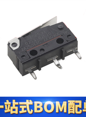 欧姆龙 D2SW-P2L1D小型微动开关1.8N动作力标准摆杆 原装正品全新