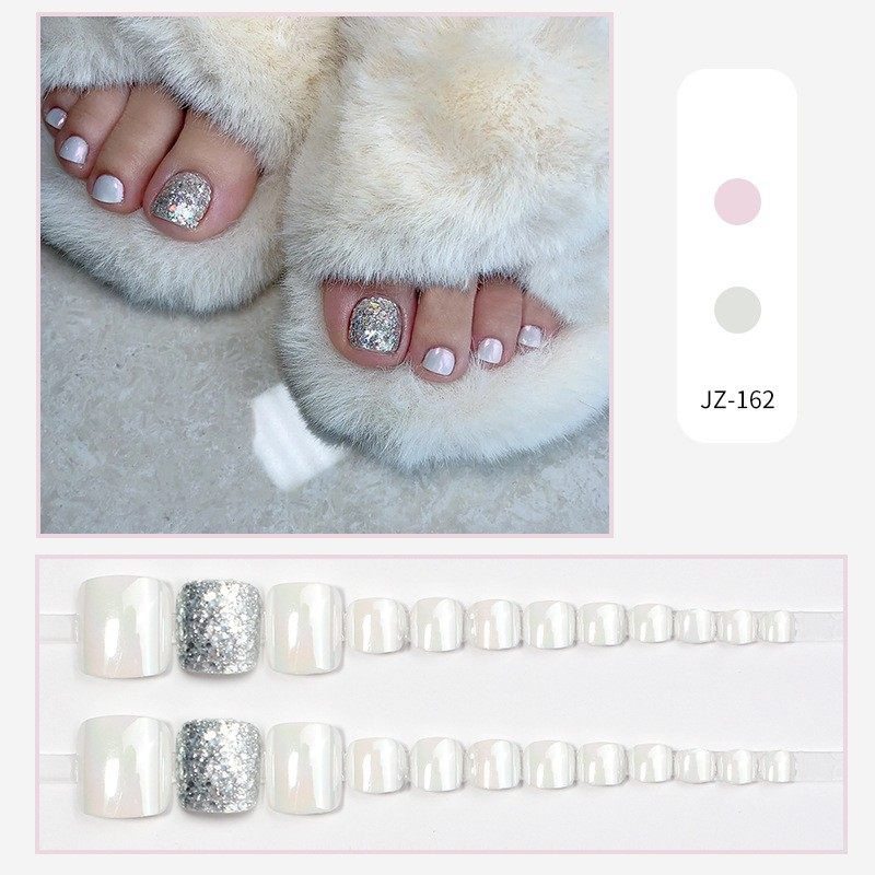 穿戴脚趾甲162夏天穿戴甲脚指甲贴片新款显白脚趾甲美甲贴片成品,彩妆/香水/美妆工具,美甲工具,淘宝优惠券,粉丝福利购,淘宝优惠卷