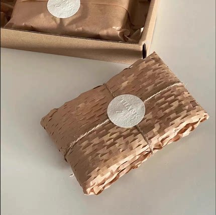 蜂窝牛皮纸缓冲防撞蜂巢填充纸 礼品花束玻璃陶瓷快递打包装材料