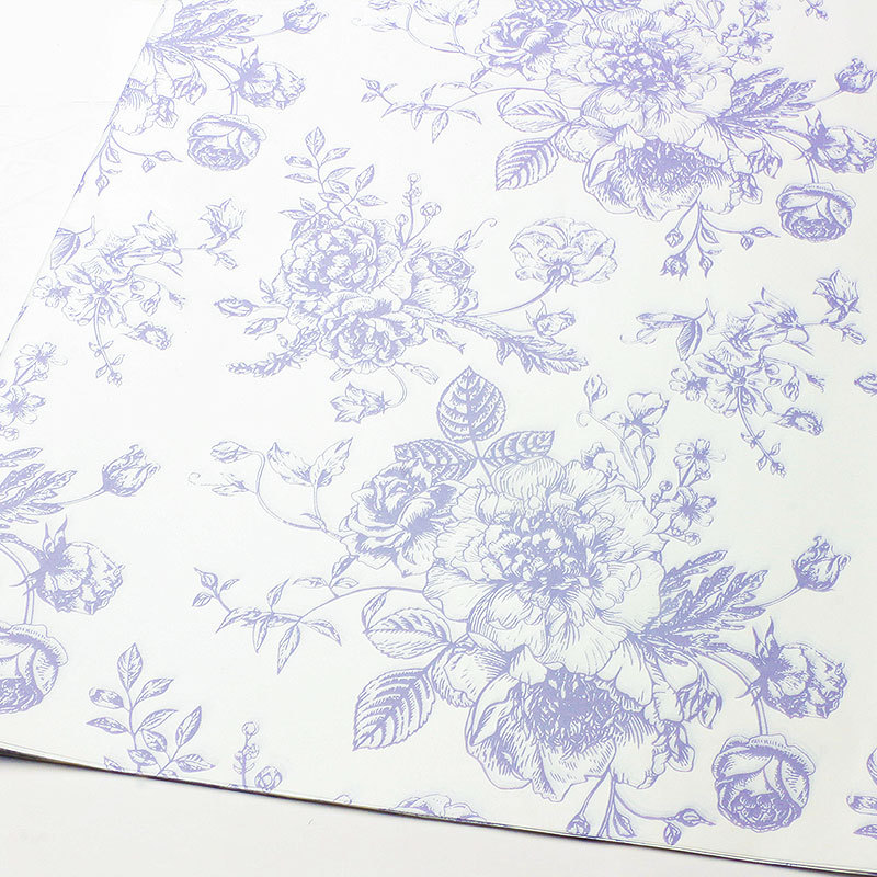 ins复古花朵雪梨纸出小卡打包材料diy衣服装鲜花包装飞机盒内衬纸