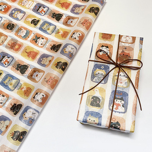 ins可爱雪梨纸 生日礼物包装纸出卡谷子打包材料文创烘焙蛋糕装饰