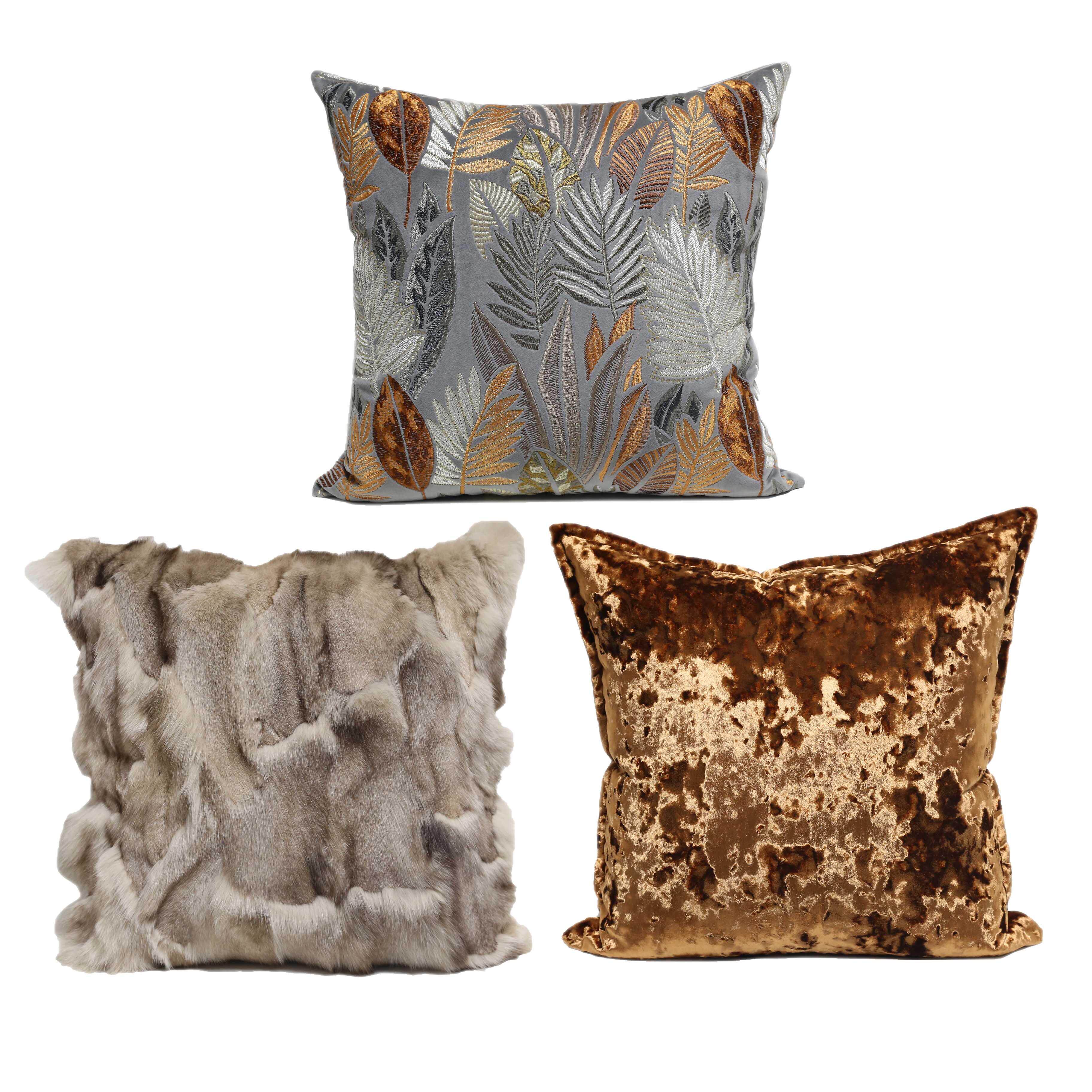 沙发靠垫高支高密提花面料