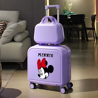 Голубая фиолетовая детская коробка Минни