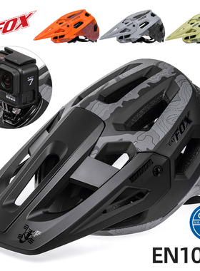 BATFOX山地自行车头盔男山地车单车越野头盔安全帽公路骑行安全盔