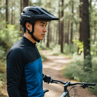 绿道M1山地自行车头盔青少年成人速降半盔A3成人林道飞包透气半盔