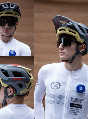 BATFOX骑行头盔山地车自行车头盔男女一体成型林道单车骑行安全帽