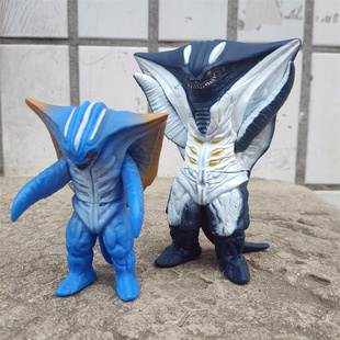 软胶大号怪兽加佐特闪电人奥特曼500系模型摆件男玩具关节可动