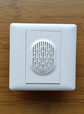 罗格朗开关插座K4美点白色声光控开关K4/S02