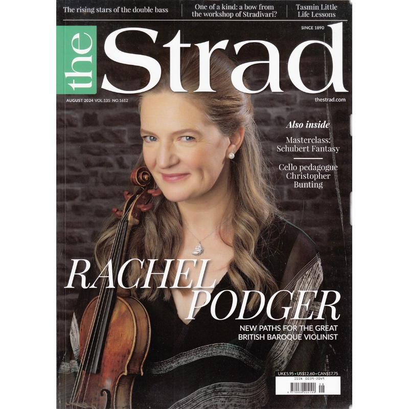 包邮 THE STRAD音乐杂志 2024年8月 另推荐GRAMOPHONE 留声机杂志 BBC Music BBC音乐杂志 英文版古典音乐杂志 音响论坛杂志