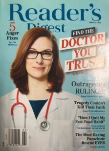 Reader Digest 区域 英文生活杂志 美国版 读者文摘2020年3月 人文文摘故事杂志期刊 包邮