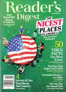 全年预定 Reader's Digest 美国版读者文摘杂志 2023年1月起共十期 英文英语期刊