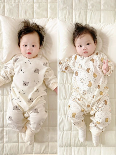 Детский хлопковый лонгслив для мальчиков, детское боди, осенняя пижама для новорожденных, 0-18 мес.