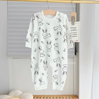 Черно -белый кролик весна и осень сгиба