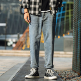2023新款男士牛仔裤韩版潮流直筒宽松休闲裤B416-K332-P55，男装牛仔裤，电商A063