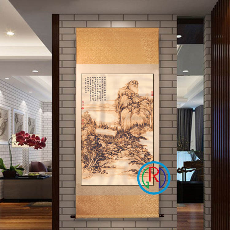 包邮蔚县剪纸多层套色风景