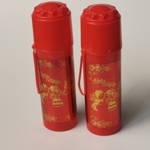 结婚专用刷牙漱口杯子婚庆用品一次性便携式洗漱杯塑料陪嫁刷牙筒
