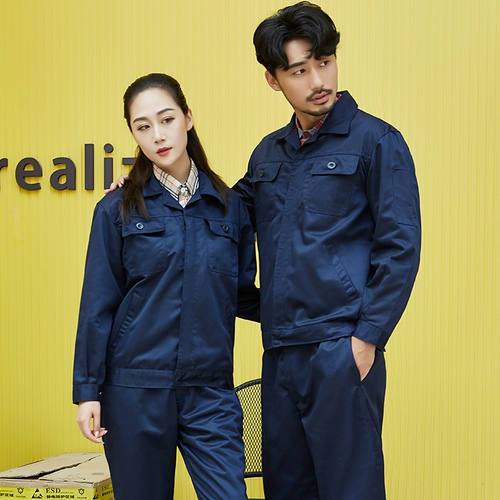 Мужской осенний комбинезон, износостойкий лонгслив, униформа