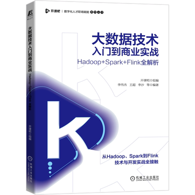 大数据技术入门到商业实战——Hadoop+Spark+Flink全解析