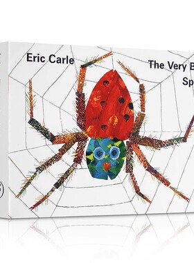 TN Eric Carle's Animal Collection -The Very Busy Spid 很忙很忙的小蜘蛛 儿童英文原版绘本游戏书益智绘本幼儿英语启蒙图画书