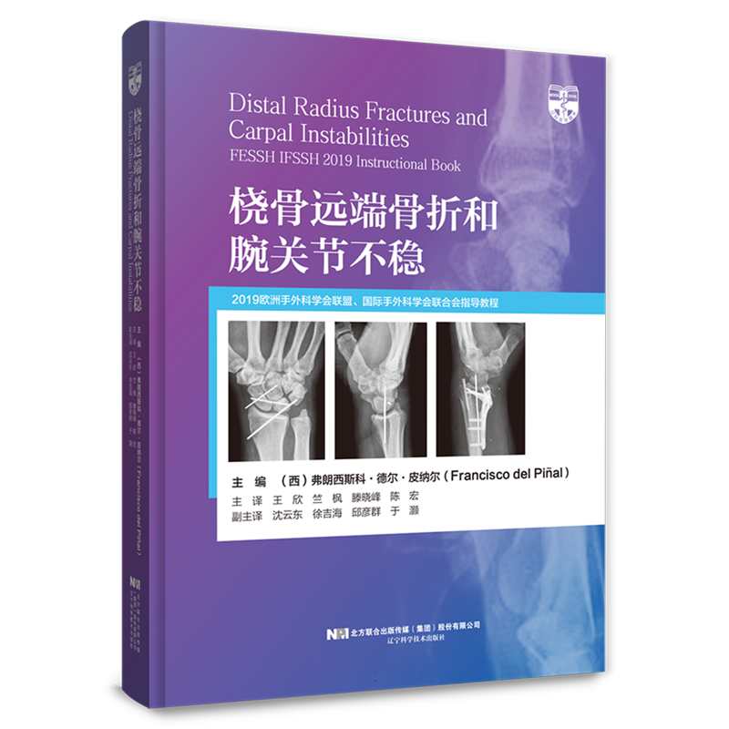 桡骨远端骨折和腕关节不稳 弗朗西斯科德尔皮纳尔王欣等译辽宁科学技术出版社 欧洲手外科学会联盟国际手外科学会联合会指导教程