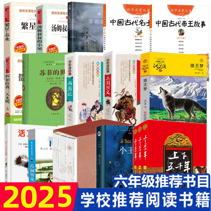 六年级小学生课外阅读书籍