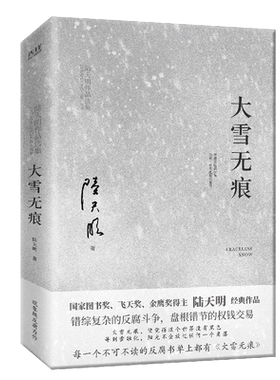 陆天明当代作品精选：大雪无痕 现实官场小说 政治官场职场反腐 现当代长篇小说 博库网
