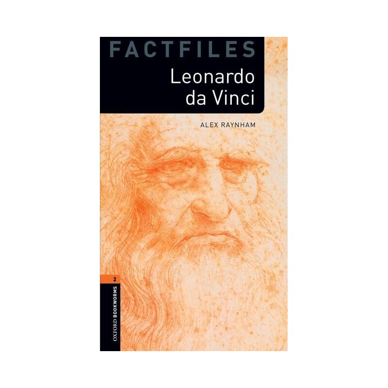 Leonardo da Vinci 旷世奇才莱奥纳尔多·达芬奇 牛津书虫分级读物 英文原版图书进口外国小说人物传记正版Alex Raynham著 - 实物图