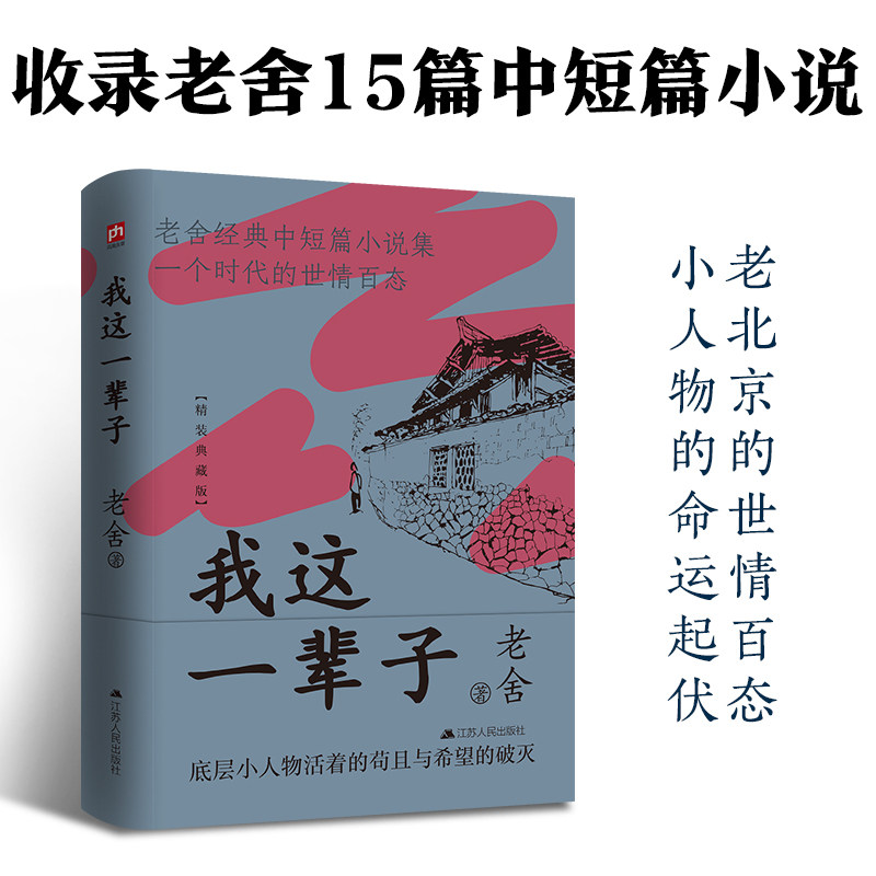 我这一辈子 人民艺术家老舍经典中短篇小说集 精装典藏版 收录大悲寺外 微神 柳家大院 爱的小鬼 热包子 一封家信等共15篇畅销书籍怎么看?