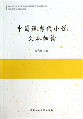 中国现当代小说文本细读(国家级汉语言文学专业综合改革试点项目系列教材四川师范大学 博库网