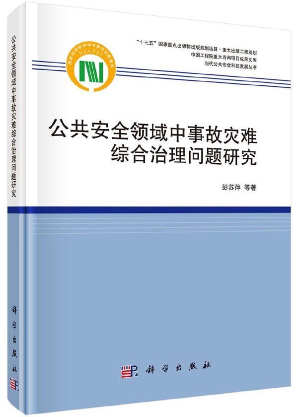 公共安全领域中事故灾难综合治理问题研究(精)/当代公共安全科技发展丛书 博库网