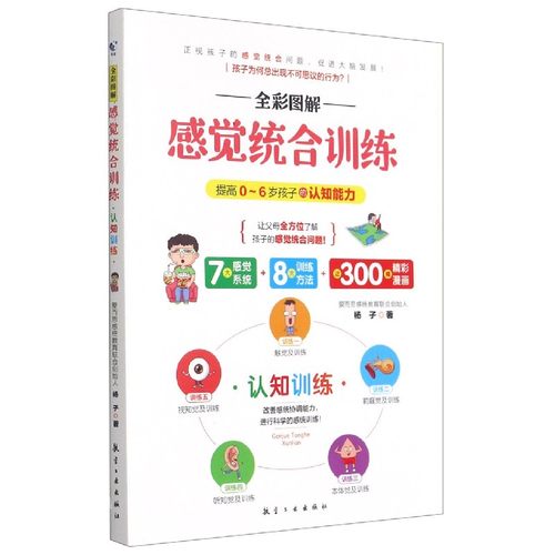 全彩图解感觉统合训练 认知训练 0-6岁婴幼儿家庭教育好妈妈育儿百科女孩男孩多动症敏感期感统失调儿童感觉统合训练书籍实用手册