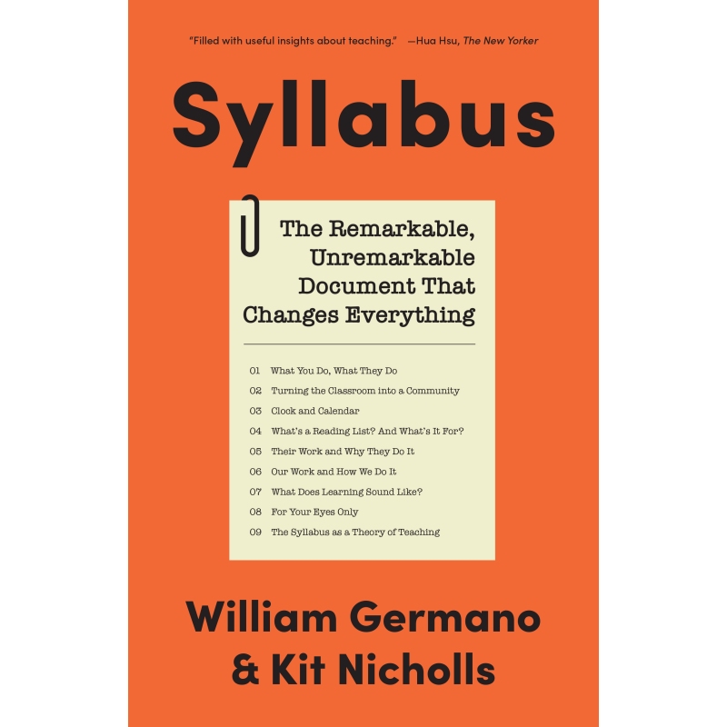 教学大纲 Syllabus：The Remarkable, Unremarkable Document That Cha