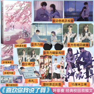 特签版 【博库专享赠品】喜欢你我说了算 叶非夜经典校园救赎文 逆光少年遇见学霸少女  博库旗舰店