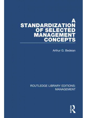 TF A Standardization of Selected Management Concepts 博库网