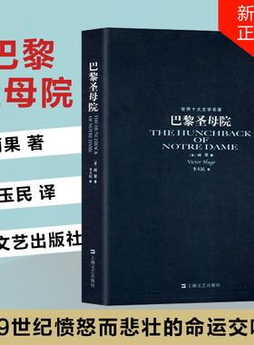 正版 巴黎圣母院 雨果作品 李玉民译 世界十大文学经典名著小说书籍 上海文艺出版社 世界名著新华书店畅销书籍排行榜博库网