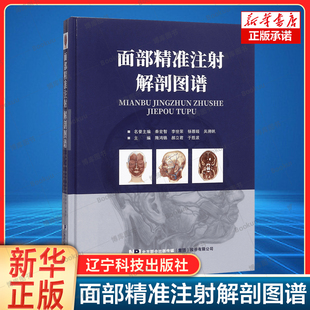 面部分区面部提升精修线雕 微整形注射美容书籍 医学医疗微整形注射并发症专业美容外科解剖图谱 精 面部精准注射解剖图谱